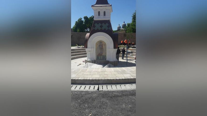 Изрображение 'В Ташкенте к Пасхе отреставрировали часовню 1865 года (видео)'