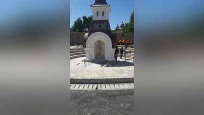 Изрображение 'В Ташкенте к Пасхе отреставрировали часовню 1865 года (видео)'