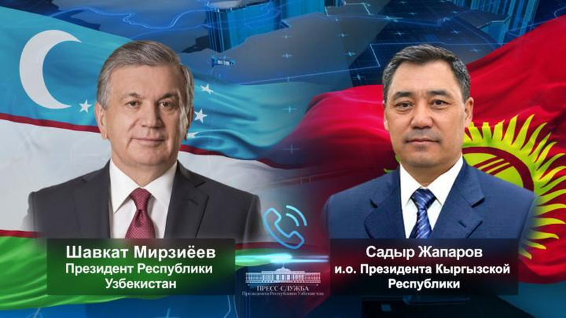 Изрображение 'Шавкат Мирзиёев: Узбекистан всесторонне поддерживает братский народ Кыргызстана'