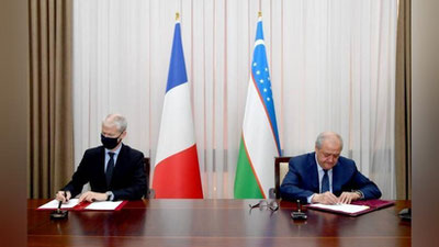 Изрображение 'МИД Узбекистана и Франции подписали Программу сотрудничества'