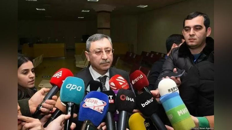 'Ozarbayjon Erondagi elchixonasi faoliyatini butunlay to`xtatdi'ning rasmi