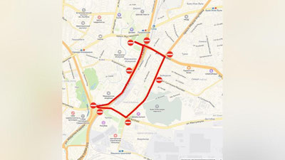 Изрображение 'В Ташкенте частично ограничат движение на отдельных улицах из-за полумарафона'