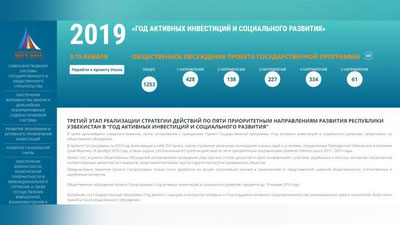 Изрображение 'ПРОЕКТ ГОСПРОГРАММЫ-2019 ПРЕДСТАВЛЕН НА РУССКОМ ЯЗЫКЕ'