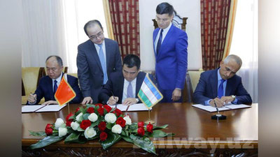 Изрображение 'Китай поставит 24 электровоза в Узбекистан'