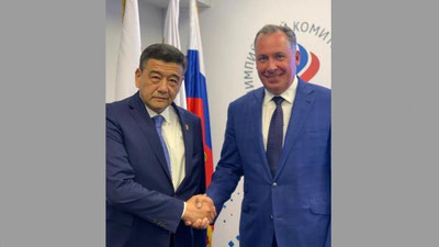 Изрображение 'Новый глава НОК Узбекистана совершил первую официальную поездку'