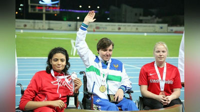 'Prezident paralimpiyachilarimizga bo`lajak musobaqalarda omad tiladi'ning rasmi