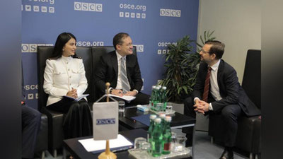 Изрображение 'Руководство АИМК встретилось с Генсеком ОБСЕ'