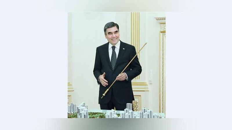 Изрображение 'Главе Туркменистана представили мега-проект "Ашхабад-сити" (видео)'