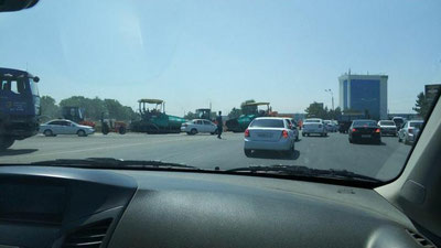 Изрображение 'В ТАШКЕНТЕ НА РЕМОНТ ЗАКРЫТ УЧАСТОК ДОРОГИ НА "РОХАТЕ" (СХЕМА ОБЪЕЗДА)'