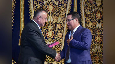 Изрображение 'АВТОР ПРОЕКТА "КУЛЬТУРНОЕ НАСЛЕДИЕ УЗБЕКИСТАНА" НАГРАЖДЕН ОРДЕНОМ'