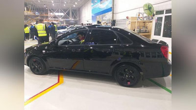 Изрображение 'UzAuto Motors планирует выпускать новую модель Lacetti Redline (видео)'
