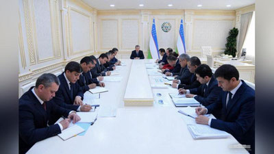 Изрображение 'ПРЕЗИДЕНТ РАСКРИТИКОВАЛ НЕВЫСОКИЙ УРОВЕНЬ ПЕРЕРАБОТКИ СЫРЬЯ В УЗБЕКИСТАНЕ'