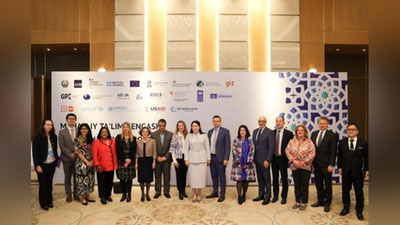 Изрображение 'Более $580 млн будет инвестировано в поддержку образования в Узбекистане'