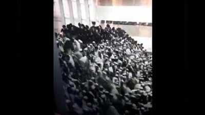 Изрображение 'В Израиле в синагоге обрушилась трибуна: пострадали более 200 человек (видео)'