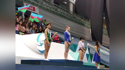 Изрображение 'ОКСАНА ЧУСОВИТИНА ЗАВОЕВАЛА В БАКУ СЕРЕБРО ЭТАПА КУБКА МИРА'