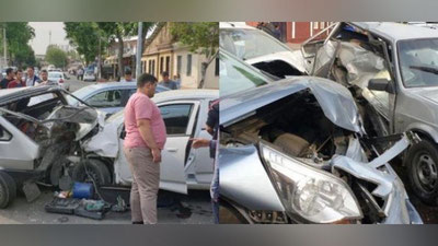 Изрображение 'ДТП С ТРЕМЯ АВТОМОБИЛЯМИ ПРОИЗОШЛО В ТАШКЕНТЕ'