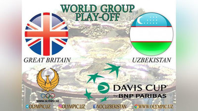 Изрображение 'УЗБЕКИСТАН НЕ СМОГ ВЫЙТИ В МИРОВУЮ ГРУППУ КУБКА ДЭВИСА'