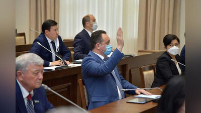 Изрображение 'Сенаторы одобрили сотрудничество Узбекистана с ЕАЭС'