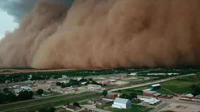 Изрображение 'Пылевая туча поглотила американский город (видео)'