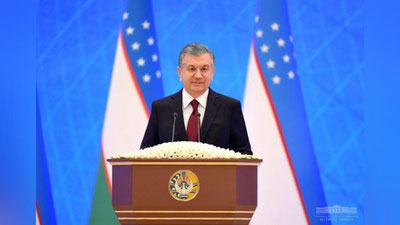 Изрображение 'Видео: Репортаж о Послании главы государства парламенту Узбекистана'