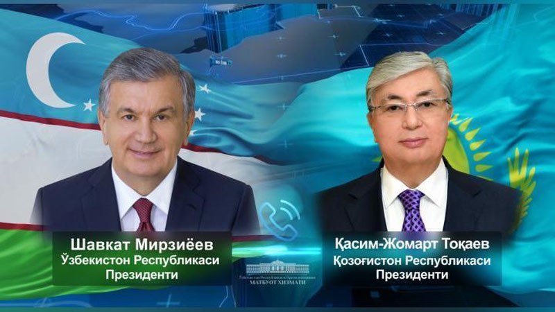 'Шавкат Мирзиёев Қозоғистон Президентини туғилган куни билан табриклади'ning rasmi