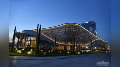 Изрображение 'Столичный хокимият прокомментировал слухи об обрушении крыши в Конгресс-центре'