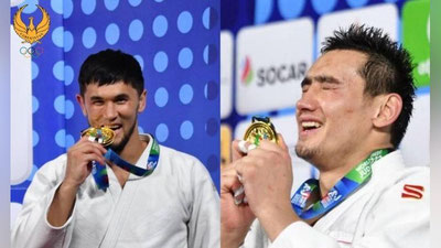 Изрображение 'Сборная Узбекистана по дзюдо завершила чемпионат мира с историческим результатом'