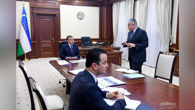 Изрображение 'Проекты с Японией и Южной Кореей обсуждены на совещании с Президентом'