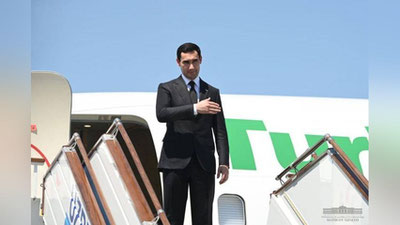 'Туркманистон Президентининг Ўзбекистонга давлат ташрифи якунланди'ning rasmi