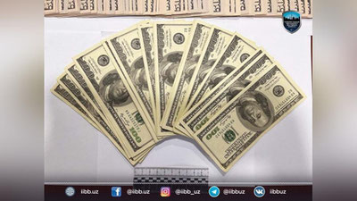 Изрображение 'В Ташкенте задержан мужчина с фальшивыми долларами'