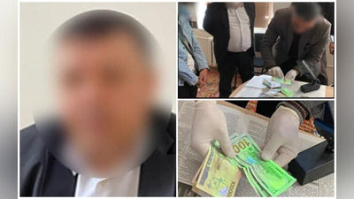 Изрображение 'Сотрудник управления ЦСЭБ в Бухарской области попался на взятке'
