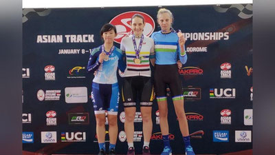 Изрображение 'НА ДОМАШНЕМ ЧЕМПИОНАТЕ АЗИИ ПО ВЕЛОШОССЕ ЗАВОЕВАНА ПЕРВАЯ МЕДАЛЬ'