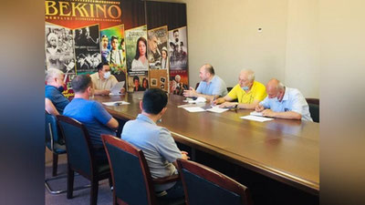 Изрображение 'В НА ”Узбеккино" состоялась встреча с руководителями кинотеатров Ташкента'