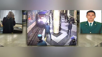 Изрображение 'На станции метро "Пахтакор" в Ташкенте произошла попытка суицида'