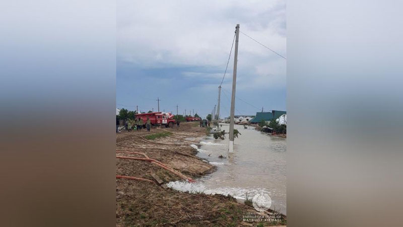 Изрображение 'По последним данным, 6 человек погибли из-за последствий прорыва дамбы в Сырдарье'