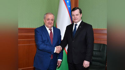 Изрображение 'ГЛАВА МИД ПРИНЯЛ НОВОГО ПОСЛА ЭСТОНИИ'