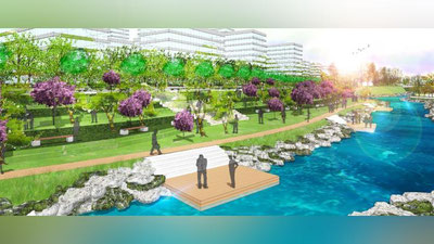 Изрображение 'РАЗРАБОТАН КОНЦЕПТ-ПЛАН "OLMAZOR BUSINESS CITY"'