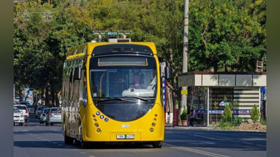 Изрображение 'Первый электробус выехал на дороги Ташкента (фото)'