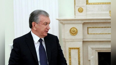 'Шавкат Мирзиёев Эрон Исломий кенгаш мажлиси раиси билан учрашди'ning rasmi