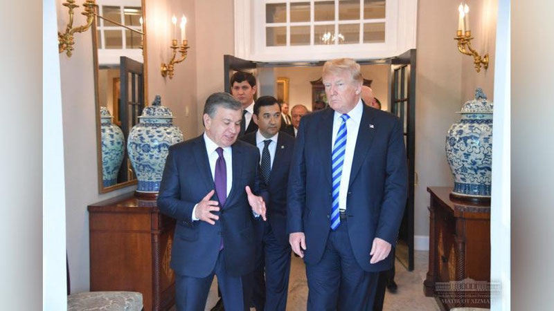 Изрображение 'СООБЩЕНИЕ ПО ИТОГАМ ПЕРЕГОВОРОВ ШАВКАТА МИРЗИЁЕВА И ДОНАЛЬДА ТРАМПА'