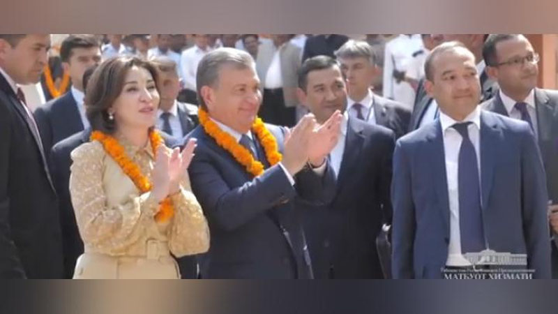 Изрображение 'ПРЕСС-СЛУЖБА ПРЕЗИДЕНТА ПРЕДСТАВИЛА ФИЛЬМ О ГОСВИЗИТЕ ГЛАВЫ УЗБЕКИСТАНА В ИНДИЮ'