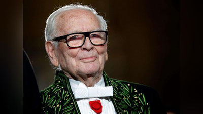 Изрображение 'Скончался великий Пьер Карден'