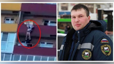Изрображение 'Видео: Спасатель на лету поймал выпавшую из окна девочку в Иркутске'