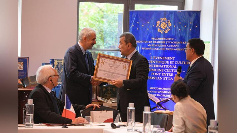 Изрображение 'ЭРНЕСТО РАМИРЕС: РАБОТА УЗБЕКИСТАНА ПО ИЗУЧЕНИЮ КУЛЬТУРНОГО НАСЛЕДИЯ – ПРИМЕР ДЛЯ МНОГИХ СТРАН'