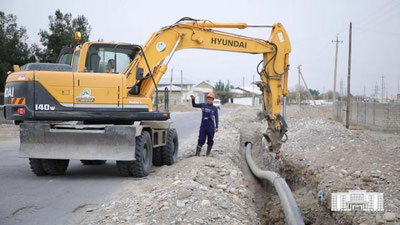 Изрображение 'Более 600-т семей Бектемира получат доступ к питьевой воде (видео)'