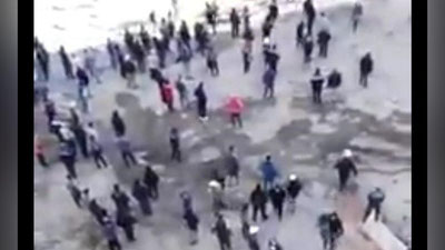 Изрображение 'Видео: массовая драка в Самарканде между узбекскими и турецкими строителями'