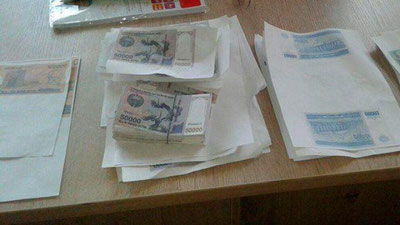 Изрображение 'Активист Союза молодежи попался на изготовлении фальшивых купюр'