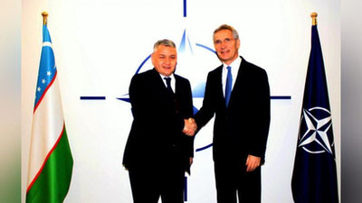 Изрображение 'Глава Миссии Узбекистана при НАТО вручил верительные грамоты генсеку Альянса'