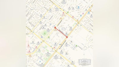 Изрображение 'Столичные власти закрыли для проезда улицу Олимлар'