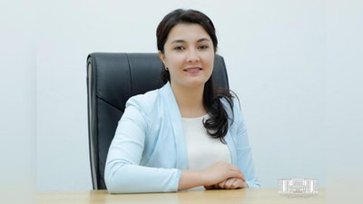 Изрображение 'Дурдона Рахимова назначена заместителем хокима Ташкента'